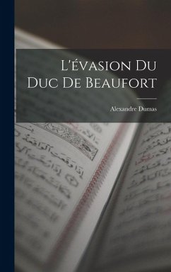 Cover L'évasion du duc de Beaufort