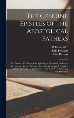 Cover The Genuine Epistles of the Apostolical Fathers