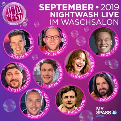 NightWash Live, September 2019 (MP3-Download) - Stäblein, Simon; Bensmann, Sven; Schmid, Nick; Krause, Timon; Wozniak, Dominic; Laude, Phil; Kebekus, David; Costa; Jugsch, Christin