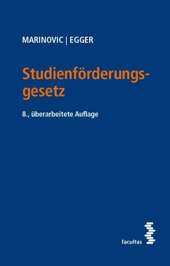 Studienförderungsgesetz - Marinovic, Alexander;Egger, Alexander