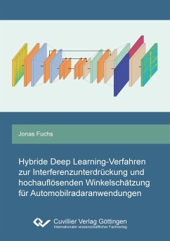 Hybride Deep Learning-Verfahren zur Interferenzunterdrückung und hochauflösenden Winkelschätzung für Automobilradaranwendungen - Fuchs, Jonas