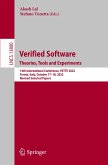 Verified Software. Theories, Tools and Experiments.