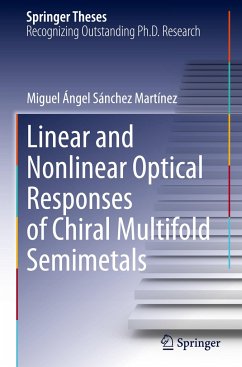 Linear and Nonlinear Optical Responses of Chiral Multifold Semimetals - Sánchez Martínez, Miguel Ángel