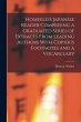 Hossfeld's Japanese Reader Comprising a... - Bild 1