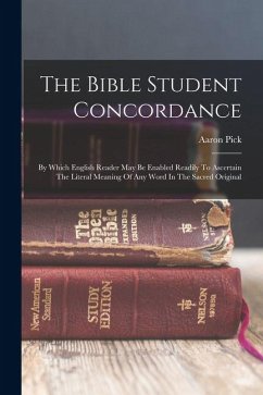 Cover The Bible Student Concordance