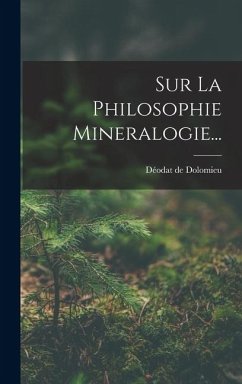 Cover Sur La Philosophie Mineralogie...