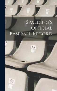 Cover Spalding's Official Baseball Record