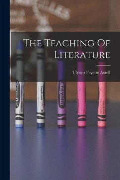 Cover The Teaching Of Literature