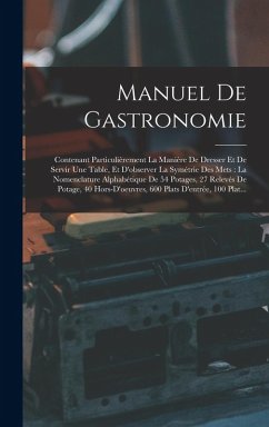 Cover Manuel De Gastronomie