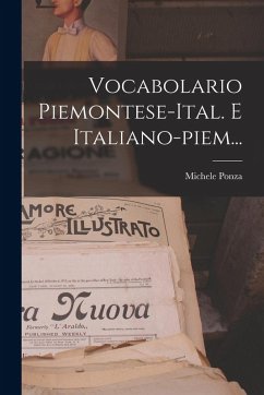 Cover Vocabolario Piemontese-ital. E Italiano-piem...