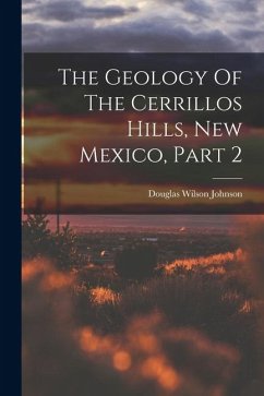 Cover The Geology Of The Cerrillos Hills, New Mexico, Part 2