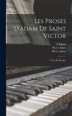 Les Proses D'adam De Saint Victor