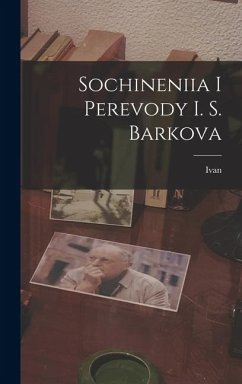 Cover Sochineniia i perevody I. S. Barkova