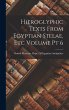 Hieroglyphic Texts From Egyptian... - Bild 1