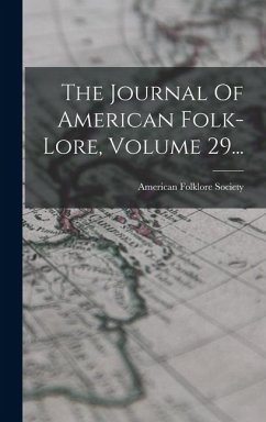Cover The Journal Of American Folk-lore, Volume 29...