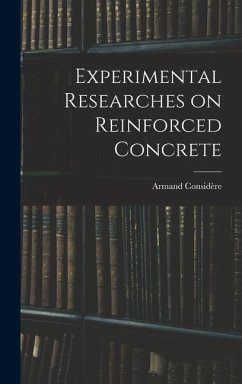 Cover Experimental Researches on Reinforced Concrete