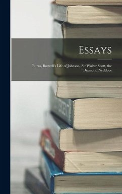 Cover Essays: Burns, Boswell's Life of Johnson, Sir Walter Scott, the Diamond Necklace