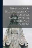 Three Middle-irish Homilies On The Lives Of Saints Patrick, Brigit, And Columba