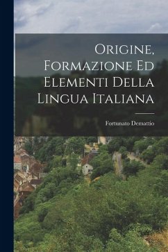 Cover Origine, Formazione ed Elementi della Lingua Italiana