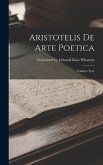 Aristotelis De Arte Poetica: Vahlen's Text