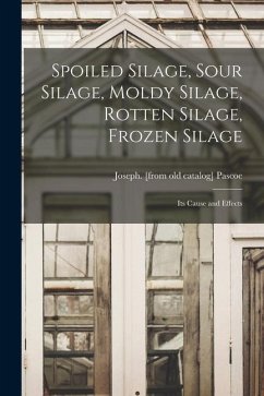 Spoiled Silage, Sour Silage, Moldy Silage, Rotten Silage, Frozen Silage; its Cause and Effects