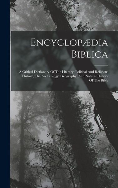 Encyclopædia Biblica