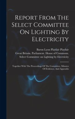 Report From The Select Committee On Lighting By Electricity Report From The Select Committee On Lighting By Electricity