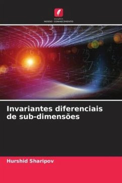 Invariantes diferenciais de sub-dimensões - Sharipov, Hurshid