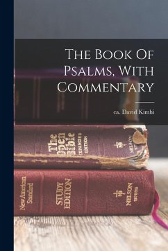 Cover The Book Of Psalms, With Commentary