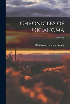 Cover Chronicles of Oklahoma; Volume 48