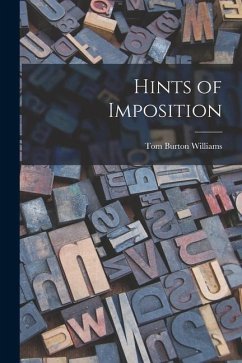 Hints of Imposition - Williams, Tom Burton