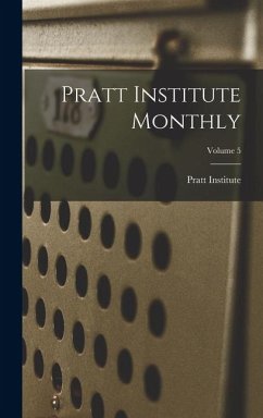 Cover Pratt Institute Monthly; Volume 5