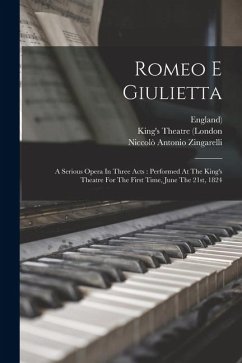 Cover Romeo E Giulietta