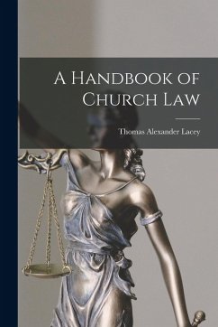 Cover A Handbook of Church Law