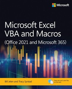 Microsoft Excel VBA and Macros (Office 2021 and Microsoft 365) (eBook, PDF) - Jelen, Bill; Syrstad, Tracy