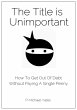 The Title is Unimportant (eBook, ePUB) - Bild 1