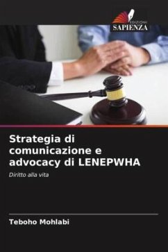 Strategia di comunicazione e advocacy di LENEPWHA - Mohlabi, Teboho