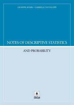Notes Of Descriptive Statistics And Probability (eBook, PDF) - Boari, Giuseppe; Cantaluppi, Gabriele