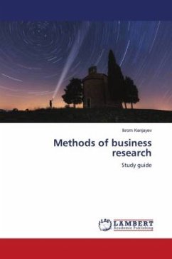 Methods of business research - Kenjayev, Ikrom