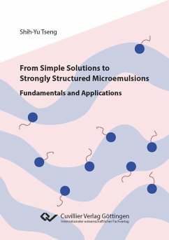 Cover From Simple Solutions to Strongly Structured Microemulsions (eBook, PDF)