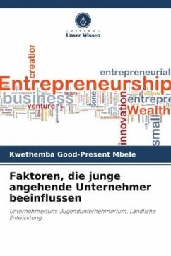 Faktoren, die junge angehende Unternehmer beeinflussen - Mbele, Kwethemba Good-Present