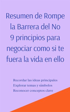 Resumen de Rompe la Barrera del No (eBook, ePUB) - B, Mente