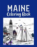 Maine Coloring Book