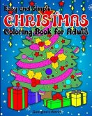 Easy and Simple Christmas Coloring Book for Adults