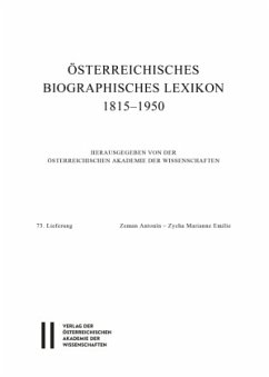 Cover Österreichisches Biographisches Lexikon 1815-1950 / Österreichisches Biographisches Lexikon 1815-1950 / Österreichisches Biographisches Lexikon 1815-1950 73