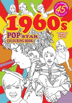 1960s Pop Star Colouring Book - Sutherland, Kev F