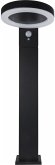 REV LED Solar Stehleuchte Round schwarz