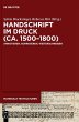 Handschrift im Druck (ca. 1500-1800) - Bild 1