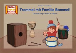 Trommel mit Familie Bommel! / Kamishibai Bildkarten - Breuer, Kati;Breuer, Yannick