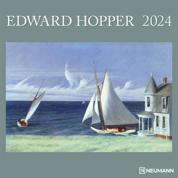 Edward Hopper 2024 WandKalender BroschürenKalender 30x30